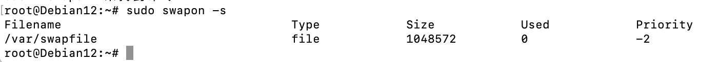 Debian 设置 Swap 交换分区，并设置 Swap 分区的使用优先级-语幕